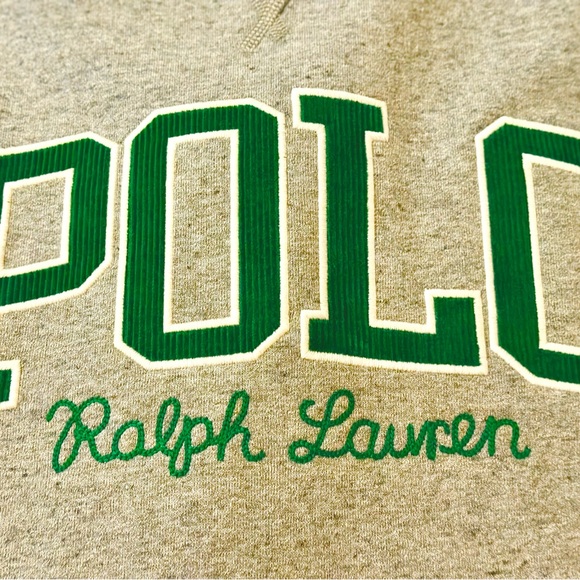 POLO RALPH LAUREN CREW EMBROIDERED LOGO PRINT SWEATSHIRT, SIDE XXL - Picture 5 of 14
